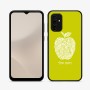 כיסוי בעיצוב אישי עם השם שלך לדגם - Samsung Galaxy A07 4G בעיצוב הדפס תפוח