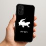 כיסוי בעיצוב אישי עם השם שלך לדגם - Samsung Galaxy A07 4G בעיצוב תנין