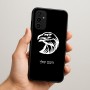 כיסוי בעיצוב אישי עם השם שלך לדגם - Samsung Galaxy A07 4G בעיצוב ראש נשר