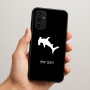 כיסוי בעיצוב אישי עם השם שלך לדגם - Samsung Galaxy A07 4G בעיצוב כריש ראש פטיש