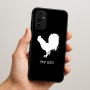 כיסוי בעיצוב אישי עם השם שלך לדגם - Samsung Galaxy A07 4G בעיצוב תרנגול