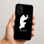 כיסוי בעיצוב אישי עם השם שלך לדגם - Samsung Galaxy A07 4G בעיצוב שחקן כאב כדור