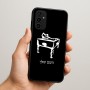 כיסוי בעיצוב אישי עם השם שלך לדגם - Samsung Galaxy A07 4G בעיצוב שחקן ביליארד