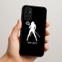 כיסוי בעיצוב אישי עם השם שלך לדגם - Samsung Galaxy A07 4G בעיצוב אישה שטן