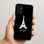 כיסוי בעיצוב אישי עם השם שלך לדגם - Samsung Galaxy A07 4G בעיצוב מגדל אייפל