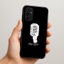 כיסוי בעיצוב אישי עם השם שלך לדגם - Samsung Galaxy A07 4G בעיצוב מיקרופון