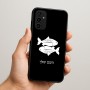כיסוי בעיצוב אישי עם השם שלך לדגם - Samsung Galaxy A07 4G בעיצוב מזלות - דגים