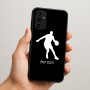 כיסוי בעיצוב אישי עם השם שלך לדגם - Samsung Galaxy A07 4G בעיצוב שחקן כדורסל