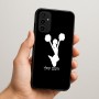 כיסוי בעיצוב אישי עם השם שלך לדגם - Samsung Galaxy A07 4G בעיצוב מעודדת