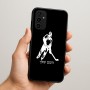 כיסוי בעיצוב אישי עם השם שלך לדגם - Samsung Galaxy A07 4G בעיצוב שחקן הוקי