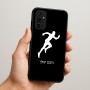 כיסוי בעיצוב אישי עם השם שלך לדגם - Samsung Galaxy A07 4G בעיצוב רץ