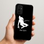 כיסוי בעיצוב אישי עם השם שלך לדגם - Samsung Galaxy A07 4G בעיצוב סקי