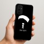 כיסוי בעיצוב אישי עם השם שלך לדגם - Samsung Galaxy A07 4G בעיצוב צניחה חופשית
