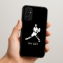 כיסוי בעיצוב אישי עם השם שלך לדגם - Samsung Galaxy A07 4G בעיצוב שחקן טניס