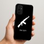 כיסוי בעיצוב אישי עם השם שלך לדגם - Samsung Galaxy A07 4G בעיצוב אק 47