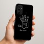 כיסוי בעיצוב אישי עם השם שלך לדגם - Samsung Galaxy A07 4G בעיצוב יד
