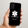 כיסוי בעיצוב אישי עם השם שלך לדגם - Samsung Galaxy A07 4G בעיצוב חובש