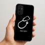 כיסוי בעיצוב אישי עם השם שלך לדגם - Samsung Galaxy A07 4G בעיצוב סטטוסקופ רופא