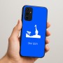 כיסוי בעיצוב אישי עם השם שלך לדגם - Samsung Galaxy A07 4G בעיצוב ג'ירפה באפריקה