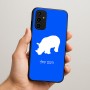 כיסוי בעיצוב אישי עם השם שלך לדגם - Samsung Galaxy A07 4G בעיצוב קרנף