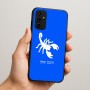 כיסוי בעיצוב אישי עם השם שלך לדגם - Samsung Galaxy A07 4G בעיצוב עקרב