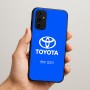כיסוי בעיצוב אישי עם השם שלך לדגם - Samsung Galaxy A07 4G בעיצוב טויוטה