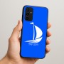 כיסוי בעיצוב אישי עם השם שלך לדגם - Samsung Galaxy A07 4G בעיצוב סירה