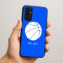 כיסוי בעיצוב אישי עם השם שלך לדגם - Samsung Galaxy A07 4G בעיצוב כדורסל