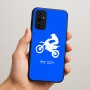 כיסוי בעיצוב אישי עם השם שלך לדגם - Samsung Galaxy A07 4G בעיצוב מוטוקרוס