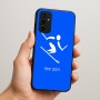 כיסוי בעיצוב אישי עם השם שלך לדגם - Samsung Galaxy A07 4G בעיצוב סקי אולימפי