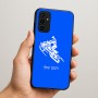 כיסוי בעיצוב אישי עם השם שלך לדגם - Samsung Galaxy A07 4G בעיצוב אופנוע שלג