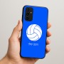 כיסוי בעיצוב אישי עם השם שלך לדגם - Samsung Galaxy A07 4G בעיצוב כדור כדורעף