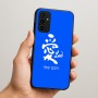 כיסוי בעיצוב אישי עם השם שלך לדגם - Samsung Galaxy A07 4G בעיצוב אהבה באותיות יפניות