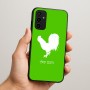 כיסוי בעיצוב אישי עם השם שלך לדגם - Samsung Galaxy A07 4G בעיצוב תרנגול