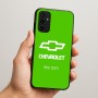 כיסוי בעיצוב אישי עם השם שלך לדגם - Samsung Galaxy A07 4G בעיצוב שברולט