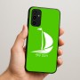 כיסוי בעיצוב אישי עם השם שלך לדגם - Samsung Galaxy A07 4G בעיצוב סירה