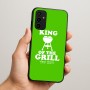 כיסוי בעיצוב אישי עם השם שלך לדגם - Samsung Galaxy A07 4G בעיצוב מלך הגריל