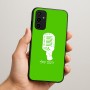 כיסוי בעיצוב אישי עם השם שלך לדגם - Samsung Galaxy A07 4G בעיצוב מיקרופון