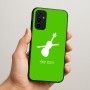 כיסוי בעיצוב אישי עם השם שלך לדגם - Samsung Galaxy A07 4G בעיצוב כינור
