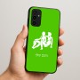 כיסוי בעיצוב אישי עם השם שלך לדגם - Samsung Galaxy A07 4G בעיצוב מזלות - תאומים