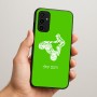 כיסוי בעיצוב אישי עם השם שלך לדגם - Samsung Galaxy A07 4G בעיצוב רוכב טרקטורונים