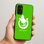 כיסוי בעיצוב אישי עם השם שלך לדגם - Samsung Galaxy A07 4G בעיצוב פרסה וסוס