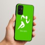 כיסוי בעיצוב אישי עם השם שלך לדגם - Samsung Galaxy A07 4G בעיצוב רצים אולימפיים