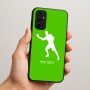 כיסוי בעיצוב אישי עם השם שלך לדגם - Samsung Galaxy A07 4G בעיצוב שחקן פינג פונג