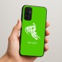 כיסוי בעיצוב אישי עם השם שלך לדגם - Samsung Galaxy A07 4G בעיצוב אופנוע שלג
