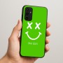 כיסוי בעיצוב אישי עם השם שלך לדגם - Samsung Galaxy A07 4G בעיצוב סמיילי