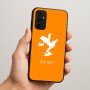 כיסוי בעיצוב אישי עם השם שלך לדגם - Samsung Galaxy A07 4G בעיצוב צפרדע טרופית