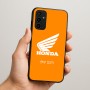 כיסוי בעיצוב אישי עם השם שלך לדגם - Samsung Galaxy A07 4G בעיצוב הונדה