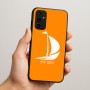 כיסוי בעיצוב אישי עם השם שלך לדגם - Samsung Galaxy A07 4G בעיצוב סירה