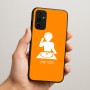 כיסוי בעיצוב אישי עם השם שלך לדגם - Samsung Galaxy A07 4G בעיצוב אזור מוזיקה של די ג'יי